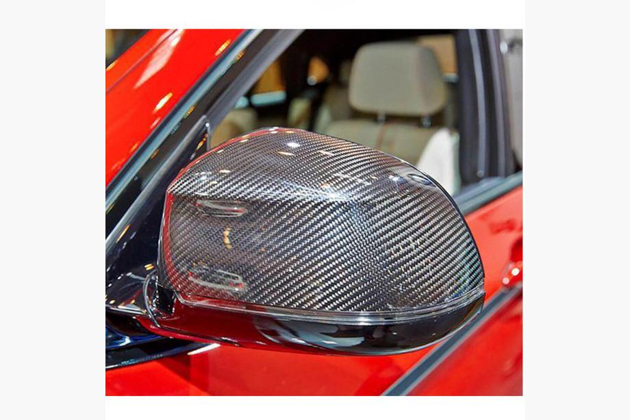 BMW X3 F25 2011-2018 Cover Specchietti (2014-2018, Carbonio) Foto 2