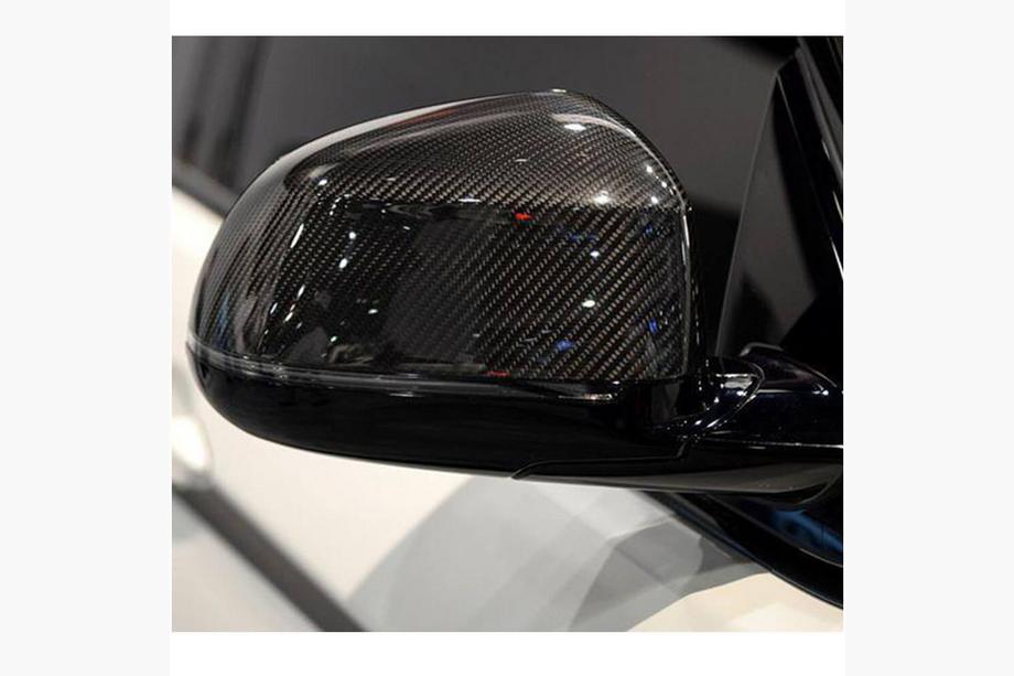 BMW X4 F26 2014-2018 Calotte Specchietti (Carbonio) Foto 3