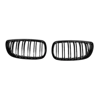 Calandre M-Look (per 2007-2010 non-M / 2008-2013 M3, Nero Lucido) BMW 3 Series E92/E93 2006–2013 foto 3