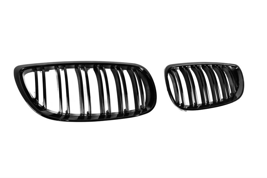 BMW 3 Series E92/E93 2006–2013 Calandre M-Look (per 2007-2010 non-M / 2008-2013 M3, Nero Lucido) Foto 5