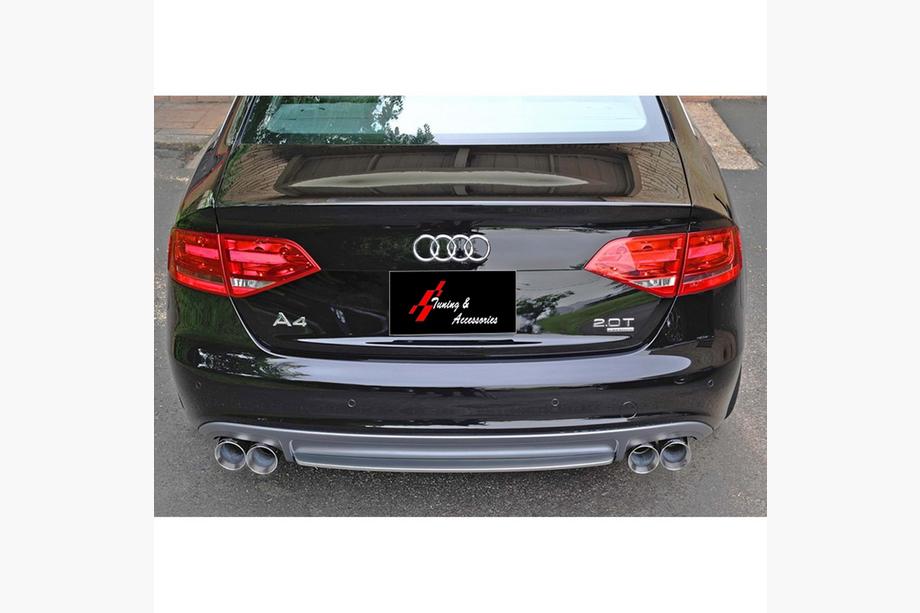 Audi A4 B8 2007-2015 Diffusore Paraurti Posteriore DPT V1 (2008-2011) Image
