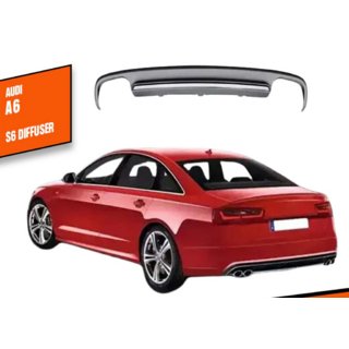 Diffusore Posteriore Paraurti DPT V1 (2011-2014) Audi A6 C7 2011-2017 foto 1