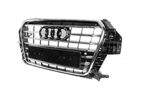 Audi Q3 2011-2019 Griglia anteriore SQ3 (2011-2015, nera con cromatura) foto 2