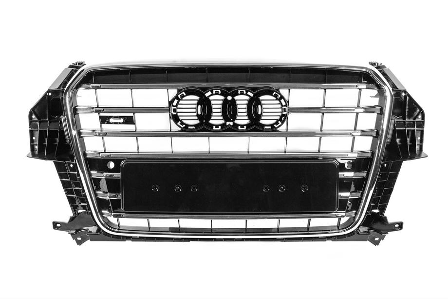Audi Q3 2011-2019 Griglia anteriore SQ3 (2011-2015, nera con cromatura) Image