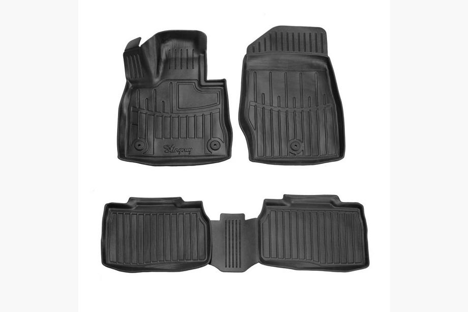 Ford Explorer 2019- Tappetini in gomma Stingray 3D (4 pz) Image