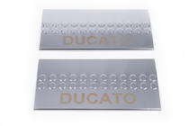 Fiat Ducato 2006-2025 Battitacco interni Carmos V1 (2 pz, acciaio inox) foto 2
