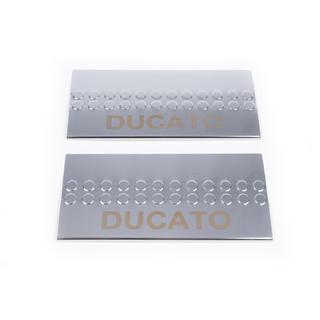 Battitacco interni Carmos V1 (2 pz, acciaio inox) Fiat Ducato 2006-2025 foto 2