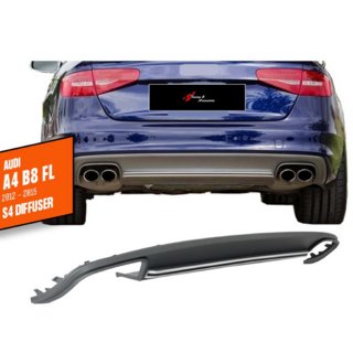 Diffusore Posteriore paraurti DPT V1 (2012-2015) Audi A4 B8 2007-2015 foto 1