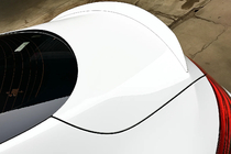 Mercedes C-class W205 2014-2021 Spoiler DPT (Coupe, Nero Lucido) foto 1
