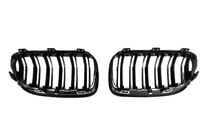 BMW 3 Series E92/E93 2006–2013 Griglie renali M-Look (per 2010-2013, Nero Lucido) foto 6