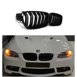 Griglie renali M-Look (per 2010-2013, Nero Lucido) BMW 3 Series E92/E93 2006–2013 foto 2