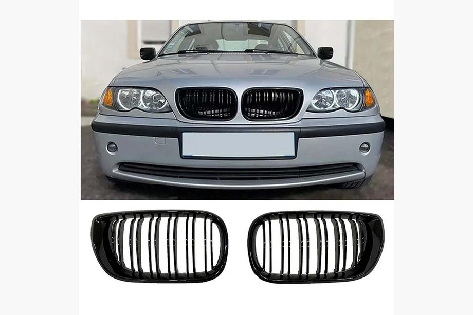 BMW 3 Series E46 1998-2006 Reni M-Look DPT (2001-2005, Nero Lucido) Foto 3