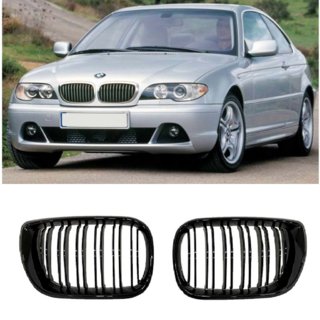 Reni M-Look DPT (per Coupe 2003-2006, Nero Lucido) BMW 3 Series E46 1998-2006 foto 3