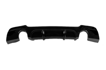 BMW 3 Series E92/E93 2006–2013 Diffusore Posteriore paraurti DPT (per E92 M-Sport, Nero Lucido) foto 5