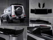 Mercedes G class W463 2018-2024 Spoiler DPT (Nero Lucido) foto 1