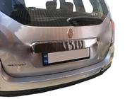 Renault Duster 2008–2017 Modanatura cromata sopra la targa Unica (Acciaio inox) foto 1