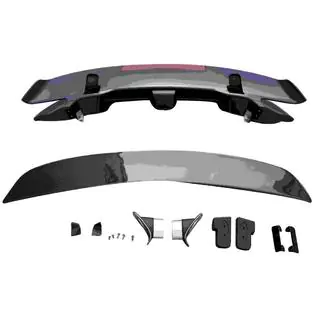 Spoiler in carbonio Carrera foto 1