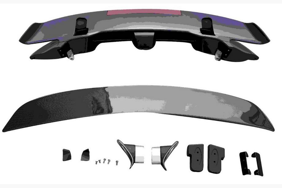 Porsche 911 (992) 2018– Spoiler in carbonio Carrera Image