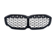 BMW 1 Series F40 2019-2024 Griglia renale Diamond Silver (1 pz) foto 2
