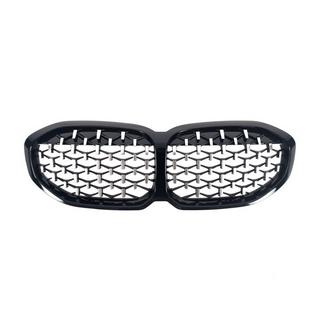Griglia renale Diamond Silver (1 pz) BMW 1 Series F40 2019-2024 foto 2