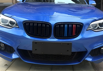 BMW 2 Series F22/F23 2014-2021 Calandra M-Look (M-Color) foto 3