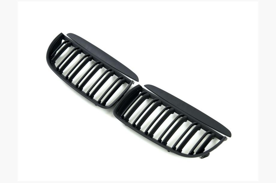 BMW 3 Series E90/E91 2005-2011 Calandra M-Look (per E-90/91 2005-2008, Nero Opaco) Foto 3