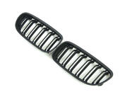 BMW 3 Series E90/E91 2005-2011 Calandra M-Look (per E-90/91 2008-2011, Nero Opaco) foto 3