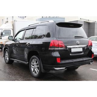 Paraspruzzi posteriori originali 2012-2015 (2 pz, per body kit) Toyota Land Cruiser 200 2007-2021 foto 1