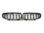 BMW 3 Series E92/E93 2006–2013 Calandre M-Look (per 2010-2013, Nero Opaco) foto 4
