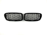 BMW 3 Series F30/F31 2012-2019 Calandra Nieren Diamond Silver foto 2