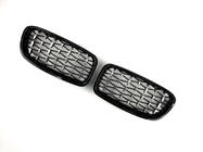 BMW 3 Series F30/F31 2012-2019 Calandra Nieren Diamond Silver foto 3