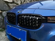 BMW 3 Series F30/F31 2012-2019 Calandra Nieren Diamond Silver foto 1