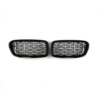 Calandra Nieren Diamond Silver BMW 3 Series F30/F31 2012-2019 foto 2