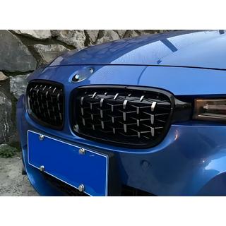 Calandra Nieren Diamond Silver BMW 3 Series F30/F31 2012-2019 foto 1
