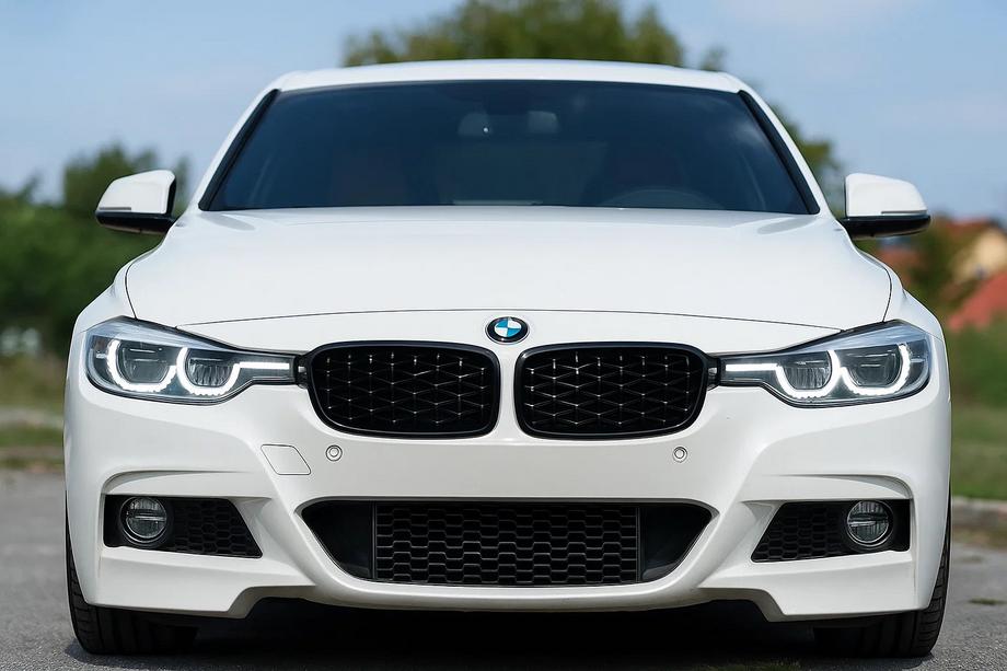 BMW 3 Series F30/F31 2012-2019 Calandra a Doppio Reni Diamond Black Image