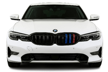 BMW 3 Series G20/G21 2018- Calandre M-Look V2 (2018-2022, M-Color con bordo nero) foto 1