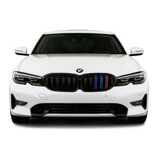 Calandre M-Look V2 (2018-2022, M-Color con bordo nero) BMW 3 Series G20/G21 2018- foto 1
