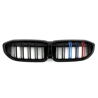 Calandre M-Look V2 (2018-2022, M-Color con bordo nero) BMW 3 Series G20/G21 2018- foto 2
