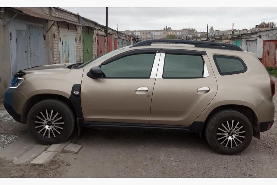 Renault Duster 2008–2017 Modanature Montanti Porta in Acciaio Inox (6 pz) Image