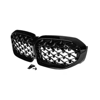 Calandra a Doppio Rene Diamond Black (2018-2022, cornice nera) BMW 3 Series G20/G21 2018- foto 4