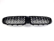 BMW 3 Series G20/G21 2018- Calandra a Doppio Rene Diamond Silver (2018-2022, cornice nera) foto 4