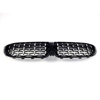 Calandra a Doppio Rene Diamond Silver (2018-2022, cornice nera) BMW 3 Series G20/G21 2018- foto 4