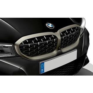 Reni Diamond Silver (2018-2022, cornice cromo opaco) BMW 3 Series G20/G21 2018- foto 1
