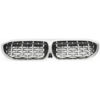 Reni Diamond Silver (2018-2022, cornice cromo opaco) BMW 3 Series G20/G21 2018- foto 2