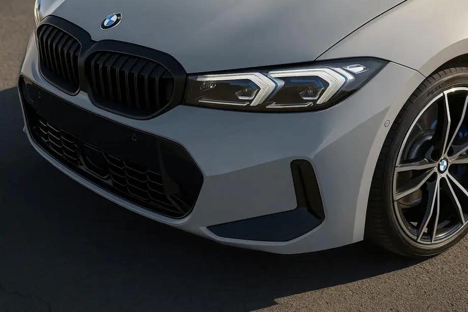 BMW 3 Series G20/G21 2018- Calandra Reniforme 1 Bar (2022+, Nero Opaco) Image