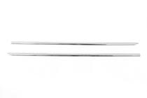Hyundai H200, H1, Starex 1998-2007 Cornici finestrini (2 pz, acciaio inox) foto 3