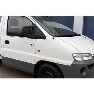 Cornici finestrini (2 pz, acciaio inox) Hyundai H200, H1, Starex 1998-2007 foto 1