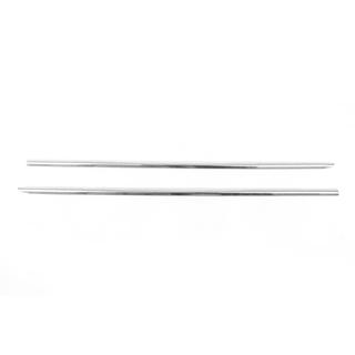 Cornici finestrini (2 pz, acciaio inox) Hyundai H200, H1, Starex 1998-2007 foto 3