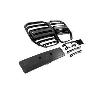 Calandra M-Look (per G22/23, Nero Lucido) BMW 4 Series G22/23/26 2020- foto 4