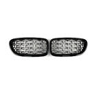 BMW 5 Series F10/F11 2010–2016 Prese d'aria Diamond Silver (bordo nero) foto 2